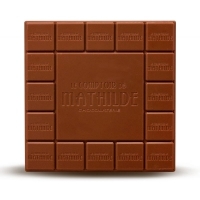 Tablette de chocolat lait "Nature" Le Comptoir de Mathilde