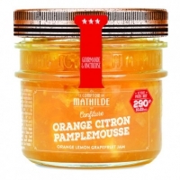 Confiture "Orange, citron, pamplemousse" Le Comptoir de Mathilde