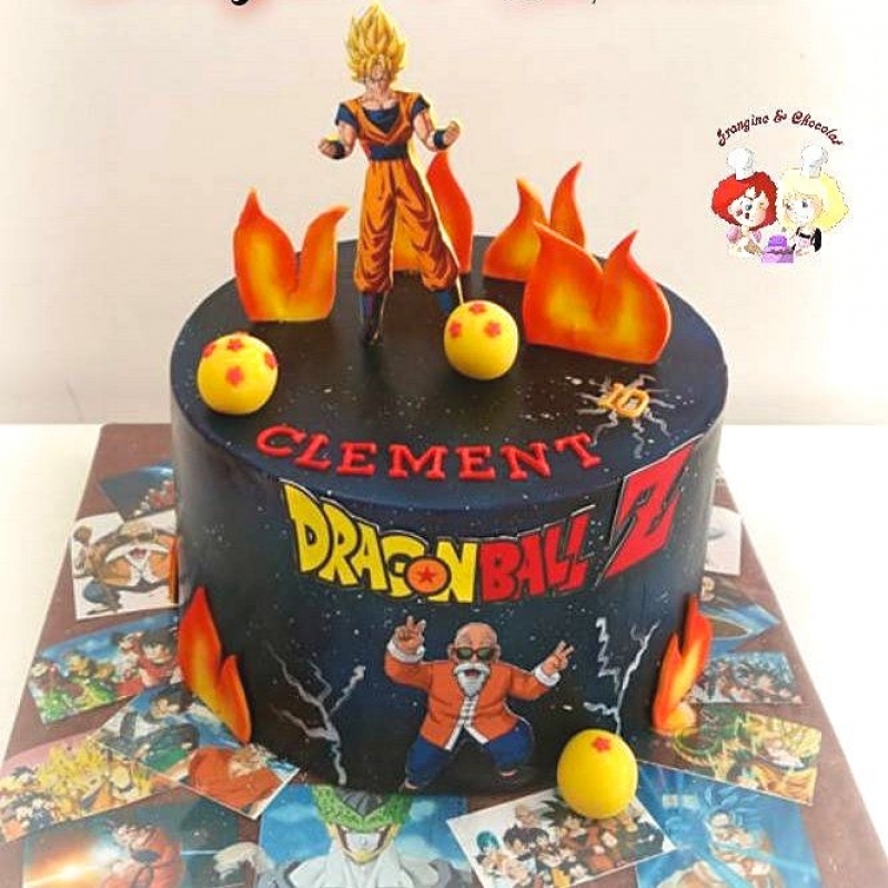 Cake design Dragon ball Z 15 PARTS