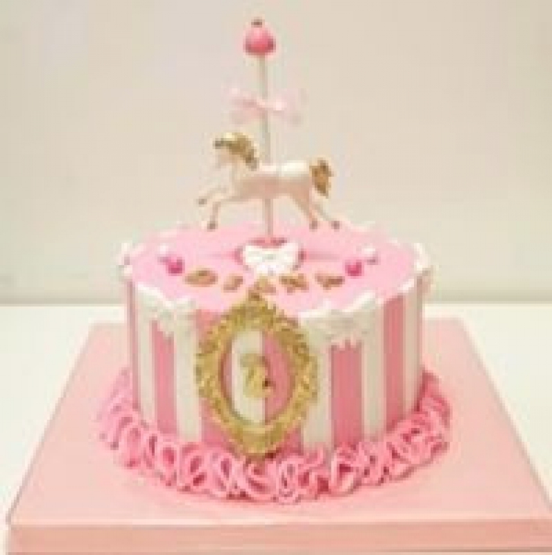 Cake design caroussel 15 PARTS