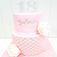 Cake design girly 18 ans 30 PARTS