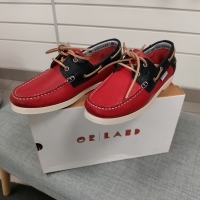 ORLANDO - chaussures style bateau rouges