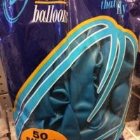 50 Ballons Turquoise