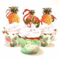 Cupcakes à thème tropical