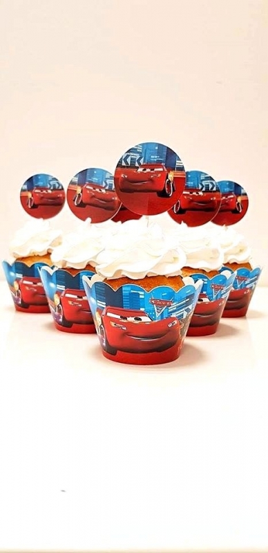 Cupcakes à thème Cars